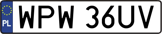 WPW36UV