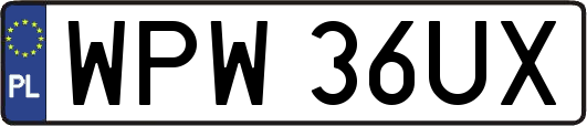 WPW36UX