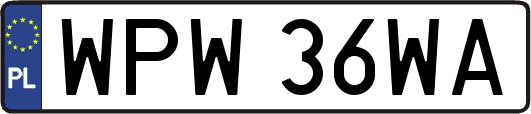 WPW36WA