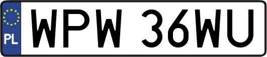 WPW36WU