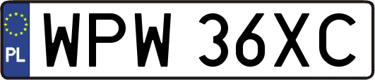 WPW36XC