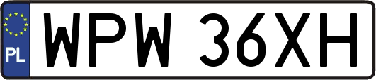 WPW36XH