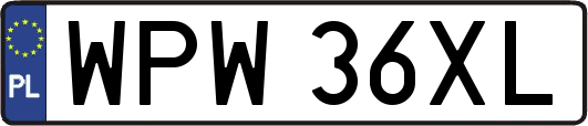 WPW36XL