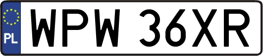 WPW36XR