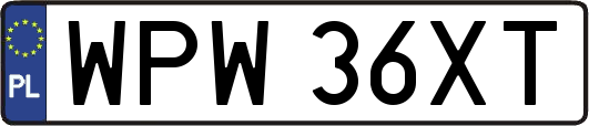 WPW36XT