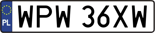WPW36XW
