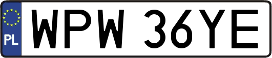 WPW36YE