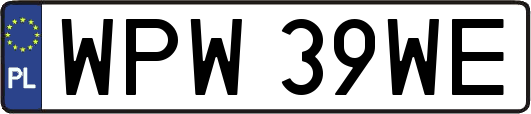 WPW39WE