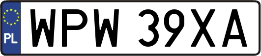 WPW39XA