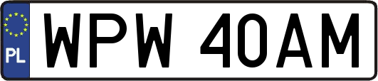 WPW40AM