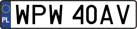 WPW40AV