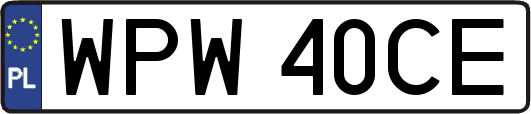 WPW40CE
