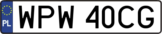 WPW40CG
