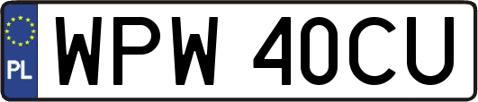 WPW40CU