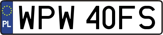 WPW40FS