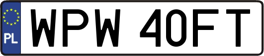 WPW40FT