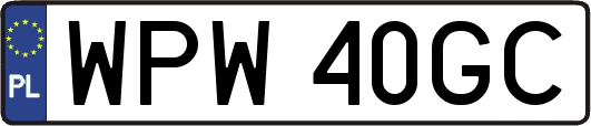 WPW40GC