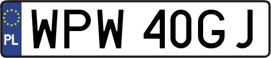 WPW40GJ