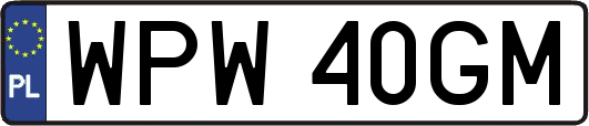WPW40GM