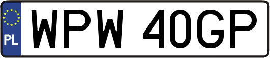 WPW40GP