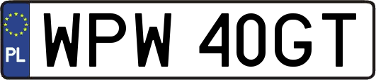 WPW40GT