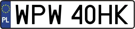 WPW40HK
