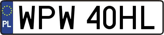 WPW40HL