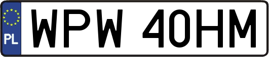 WPW40HM