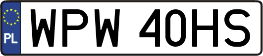 WPW40HS