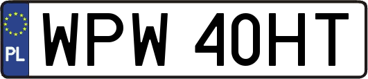 WPW40HT