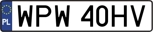 WPW40HV