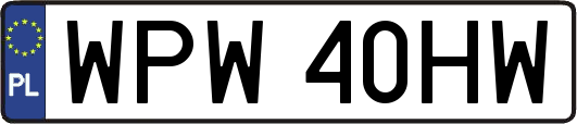 WPW40HW