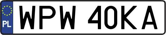 WPW40KA