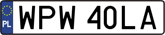 WPW40LA