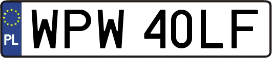 WPW40LF