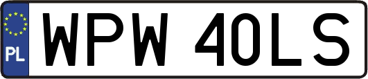 WPW40LS