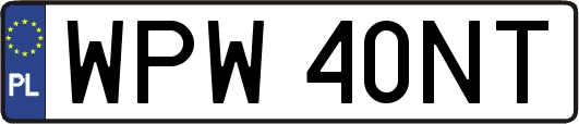 WPW40NT