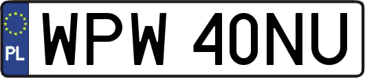 WPW40NU