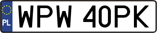 WPW40PK