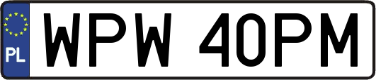 WPW40PM
