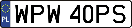 WPW40PS