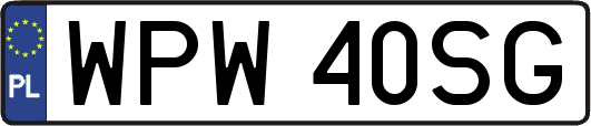 WPW40SG