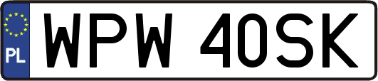 WPW40SK