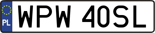 WPW40SL