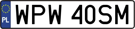 WPW40SM