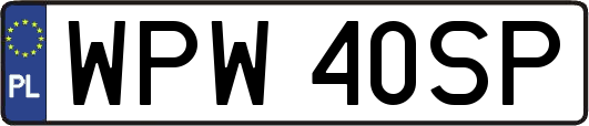 WPW40SP
