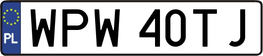 WPW40TJ