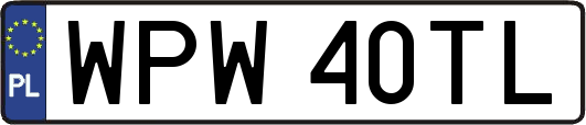 WPW40TL