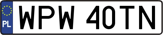 WPW40TN
