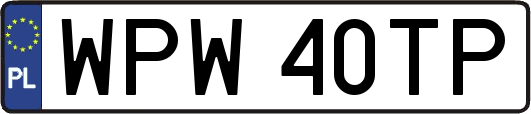 WPW40TP